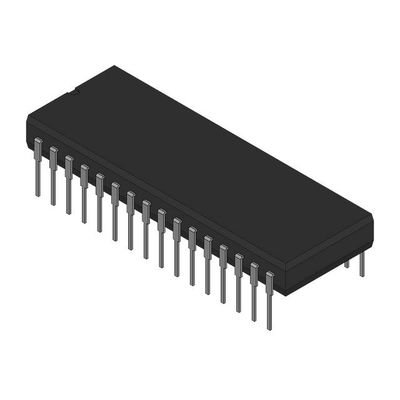 الدوائر المتكاملة للذاكرة المدمجة من خلال تركيب الثقب CY27C010-120WI