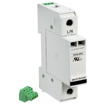 عبء ثقيل 1210-1S-400 AC Suppression Surge IC 20 kA تصنيف DIN Rail Mount