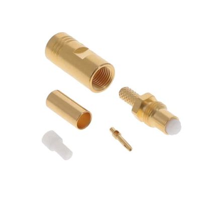 الإلكترونيات R114075000 رباطات RF Coax 25.1mm الطول Crimp Termination